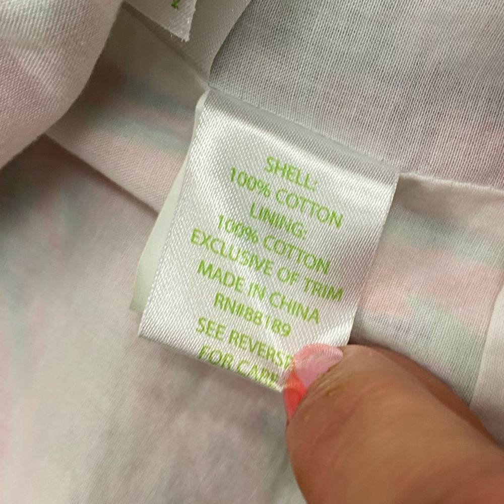 Lilly Pulitzer Ember Shift Skeeveless Multicolor Sheath Lace Dress size 4 - Picture 8 of 8